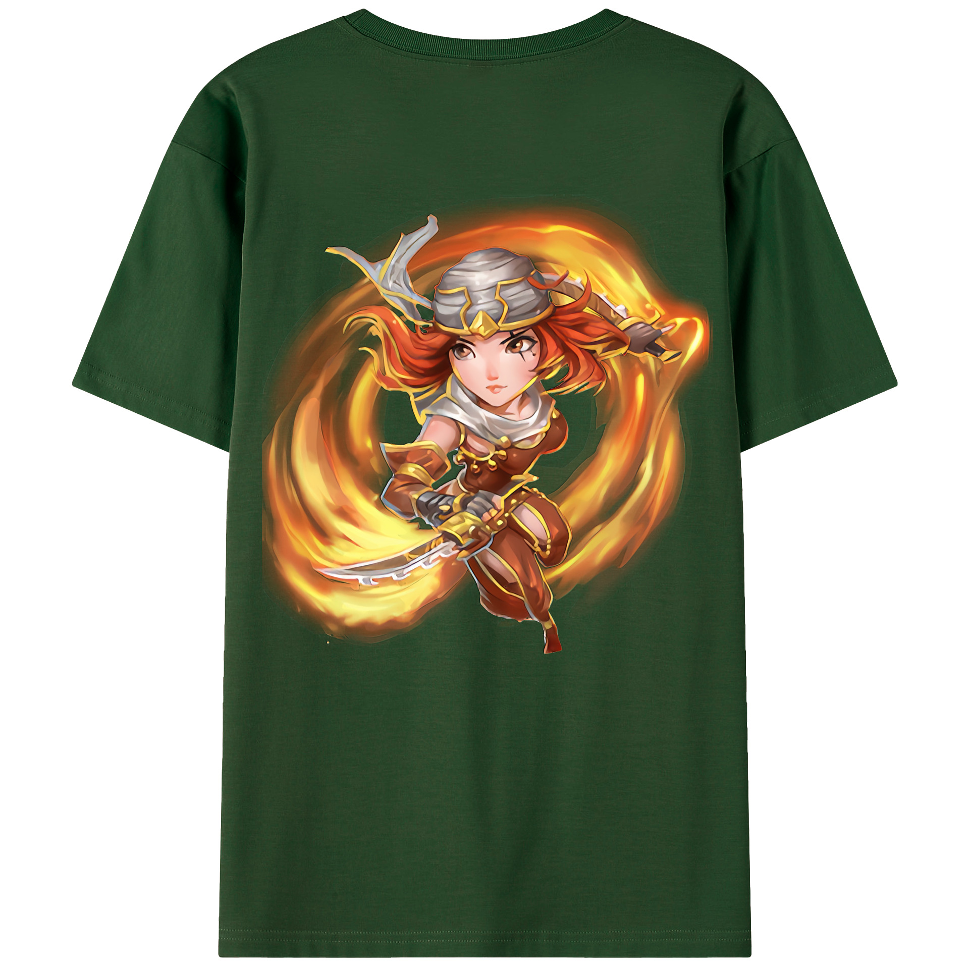 リーグ・オブ・レジェンド League of Legends LOL 綿100％半袖Tシャツ（背面プリント）